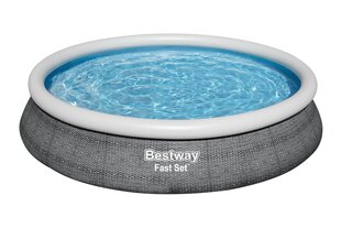 Бассейн Bestway Fast Set, 457x84 см, с фильтром цена и информация | Бассейны | 220.lv