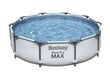 Karkasa baseins Bestway Steel Pro Max 305x76 cm, bez filtra cena un informācija | Baseini | 220.lv