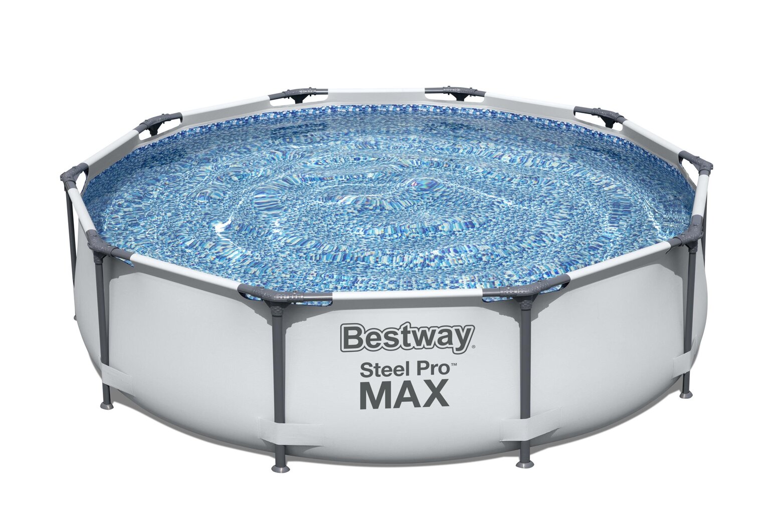 Karkasa baseins Bestway Steel Pro Max 305x76 cm, ar filtru цена и информация | Baseini | 220.lv
