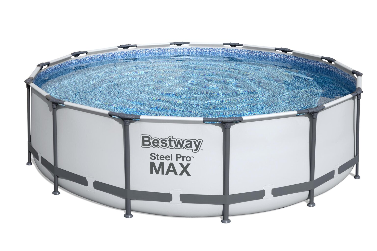 Karkasa baseins Bestway Steel Pro Max ar filtru, 427x107 cm цена и информация | Baseini | 220.lv