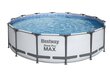 Karkasa baseins Bestway Steel Pro Max ar filtru, 427x107 cm cena un informācija | Baseini | 220.lv