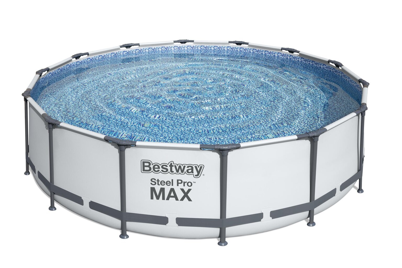 Karkasa baseins Bestway Steel Pro Max ar filtru, 427x107 cm cena un informācija | Baseini | 220.lv