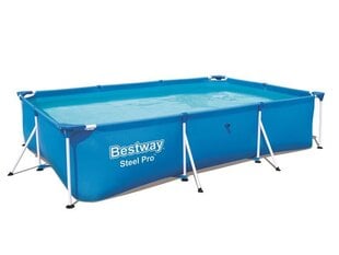 Каркасный бассейн Bestway Steel Pro без фильтра, 300x201x66 см цена и информация | Бассейны | 220.lv