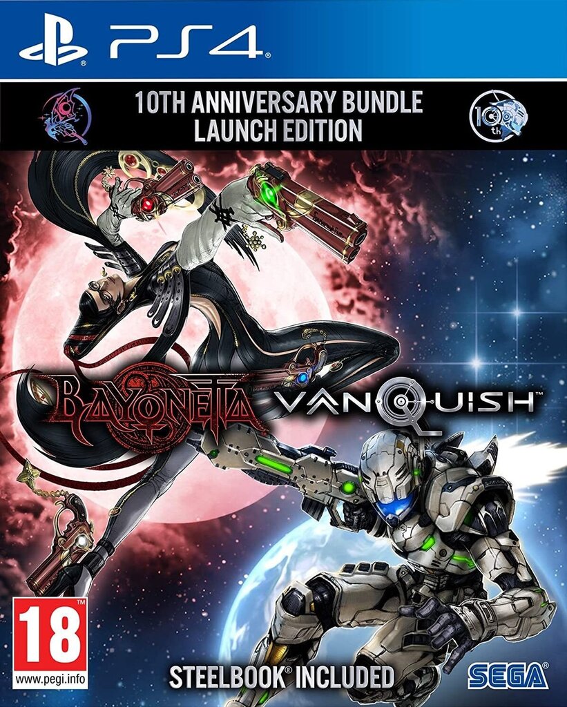 PS4 Bayonetta and Vanquish 10th Anniversary Bundle Launch Steelbook Edition цена и информация | Datorspēles | 220.lv