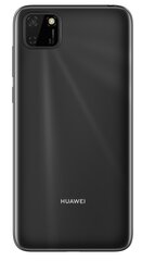 Huawei Y5P, 32 GB, Dual SIM, Midnight Black cena un informācija | Mobilie telefoni | 220.lv