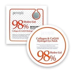 Гидрогелевые накладки на глаза с коллагеном Petitfee Collagen & CoQ10 60 шт цена и информация | Маски для лица, патчи для глаз | 220.lv