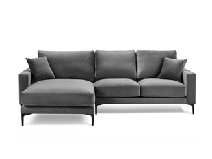 Stūra dīvāns Kooko Home Harmony, pelēks cena un informācija | Stūra dīvāni | 220.lv