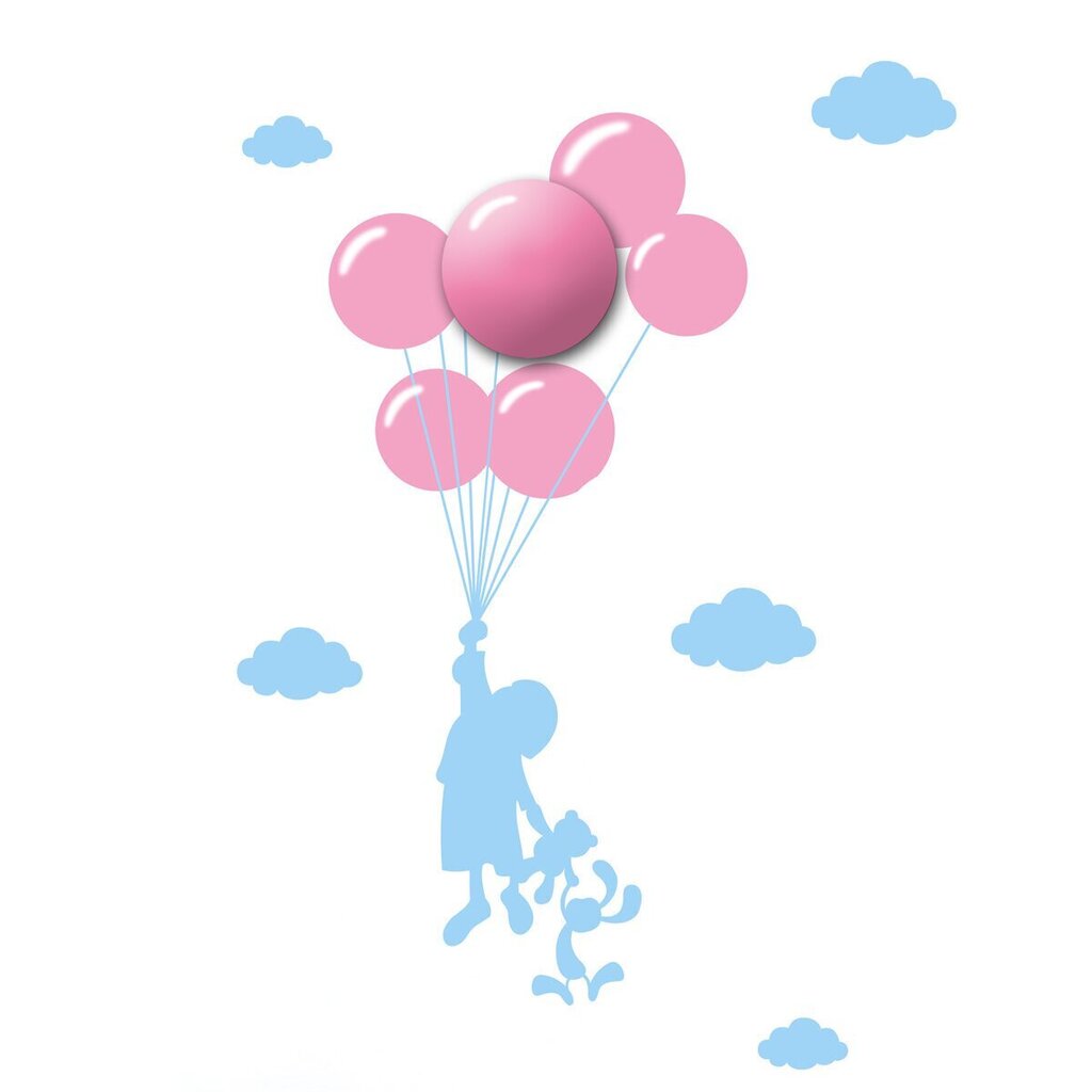 Milagro bērnu sienas lampa Balloons cena un informācija | Lampas bērnu istabai | 220.lv