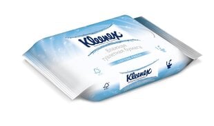 KLEENEX mitrais tualetes papīrs Moist nomaiņa 42 gab. cena un informācija | Tualetes papīrs, papīra dvieļi | 220.lv