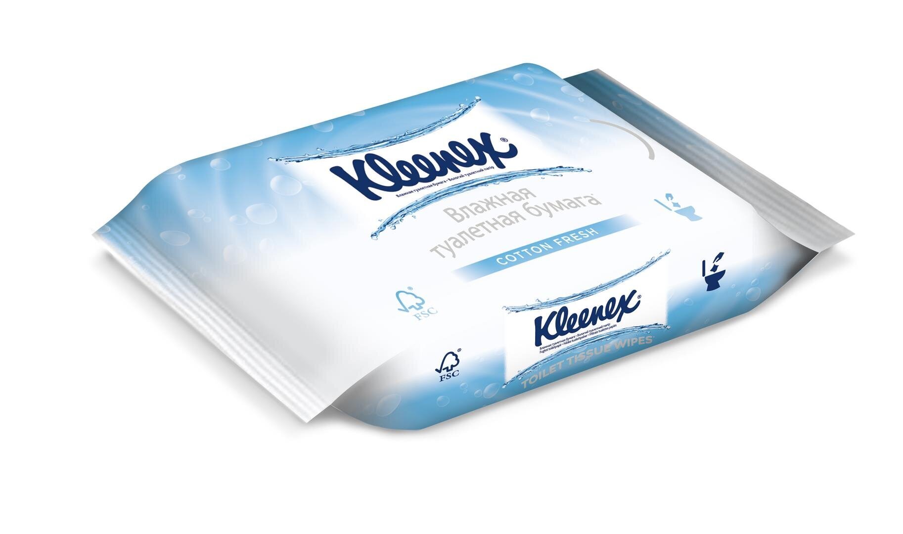 KLEENEX mitrais tualetes papīrs Moist nomaiņa 42 gab. cena | 220.lv