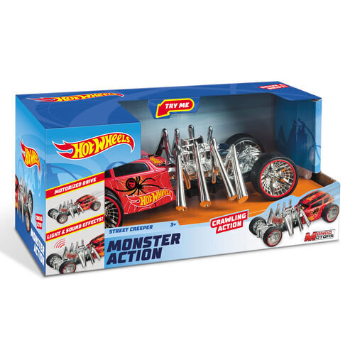 Automobilis Hot Wheels Monster Action Street Creeper, 51203 cena un informācija | Rotaļlietas zēniem | 220.lv