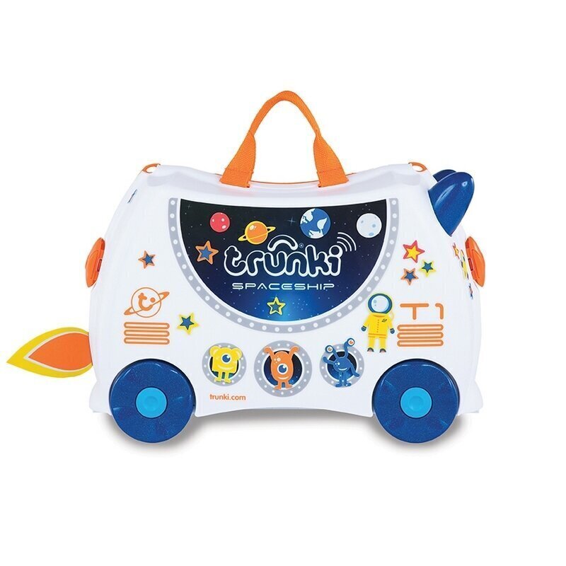 Bērnu čemodāns Trunki Skye Spaceship cena un informācija | Koferi, ceļojumu somas | 220.lv