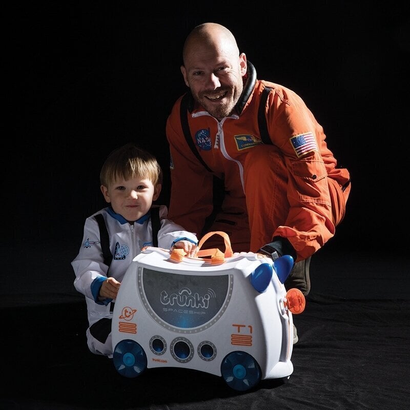 Bērnu čemodāns Trunki Skye Spaceship cena un informācija | Koferi, ceļojumu somas | 220.lv