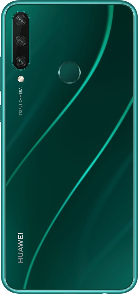 Huawei Y6P, 64 GB, Dual SIM, Emerald Green цена и информация | Mobilie telefoni | 220.lv