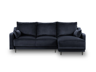 Universāls stūra dīvāns Mazzini Sofas Lilas, tumši zils cena un informācija | Stūra dīvāni | 220.lv