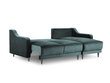 Universāls stūra dīvāns Mazzini Sofas Lilas, zaļš cena un informācija | Stūra dīvāni | 220.lv