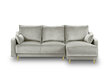 Universāls stūra dīvāns Mazzini Sofas Pansy, smilškrāsas cena un informācija | Stūra dīvāni | 220.lv