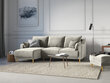 Universāls stūra dīvāns Mazzini Sofas Pansy, smilškrāsas cena un informācija | Stūra dīvāni | 220.lv