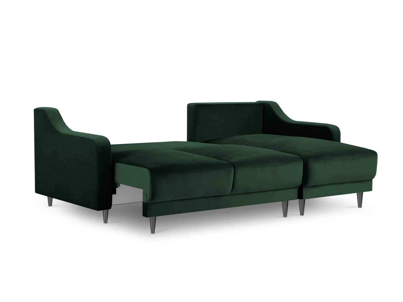 Universāls stūra dīvāns Mazzini Sofas Pansy, tumši zaļš cena un informācija | Stūra dīvāni | 220.lv
