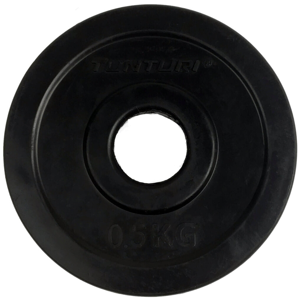 Disku svari Tunturi Rubber, 30 mm cena un informācija | Svari, hanteles, stieņi | 220.lv