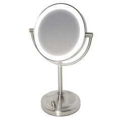 Kosmētiskais spogulis ar LED apgaismojumu Homedics MIR-8160, Ø 16.7cm cena un informācija | Kosmētikas somas, spoguļi | 220.lv