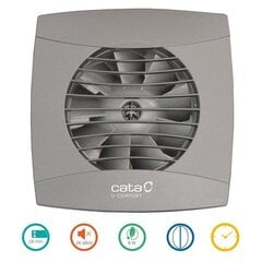 Cata UC-10 Timer silver cena un informācija | Ventilatori vannas istabai | 220.lv