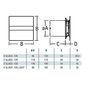 Cata 00900400 cena un informācija | Ventilatori vannas istabai | 220.lv