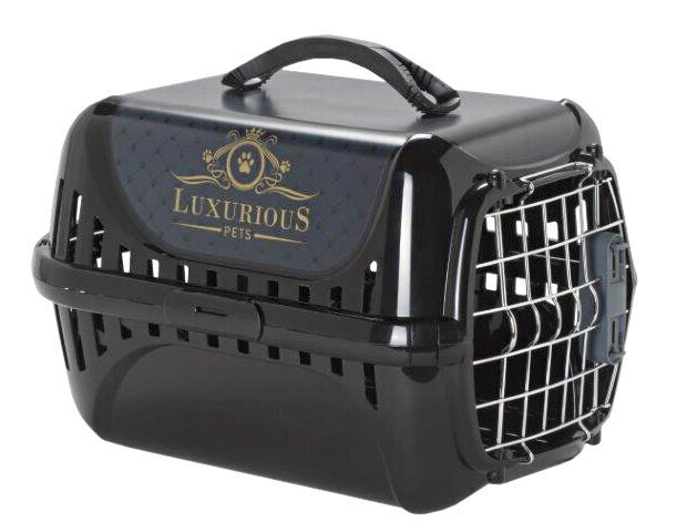 Transportēšanas būris Luxurious Pets, 49,4x32,2x30,4cm cena un informācija | Transportēšanas būri, somas | 220.lv