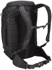 Ceļojumu mugursoma Thule Landmark Obsidian 40 L, melna цена и информация | Рюкзаки и сумки | 220.lv