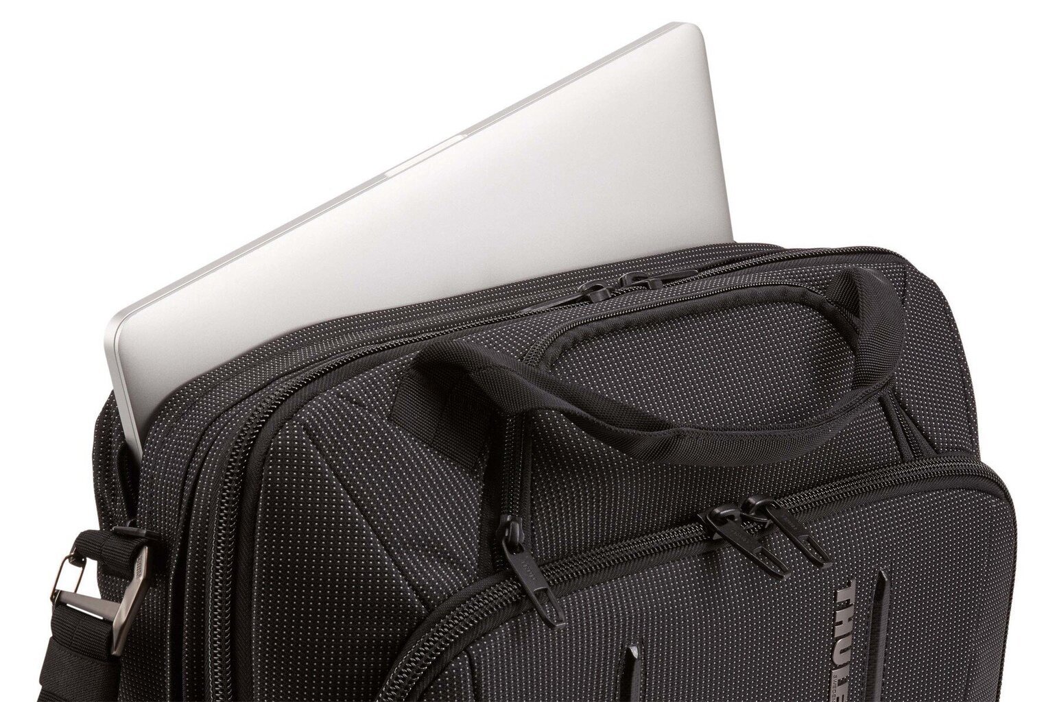 Portatīvo datoru somas Thule   Crossover 2 Laptop Bag 15.6 C2LB-116 Black (3203842) cena un informācija | Somas portatīvajiem datoriem | 220.lv