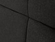 Gultas galvgalis Mazzini Sofas Barletta 180 cm, melns cena un informācija | Gultas | 220.lv