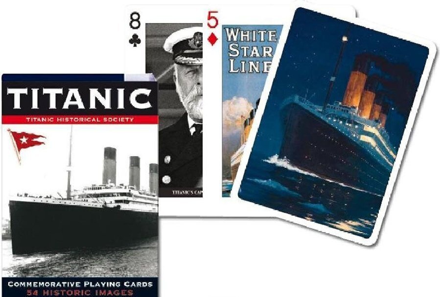 Kārtis Titanic, Piatnik cena un informācija | Azartspēles, pokers | 220.lv