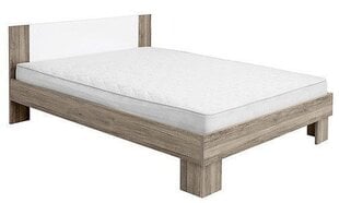 Кровать Martina, 160x200 см, белая/дуб цена и информация | Кровати | 220.lv