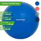 Vingrošanas bumba Tunturi, 75 cm, zila cena un informācija | Vingrošanas bumbas | 220.lv