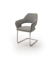 Комплект из 2 стульев MC Akcent Newcastle S, серый цена и информация | Стулья для кухни и столовой | 220.lv