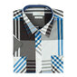 Vīriešu krekls NORDIC, pieguļošs siluets - Ar īsām piedurknēm cena un informācija | Vīriešu krekli | 220.lv