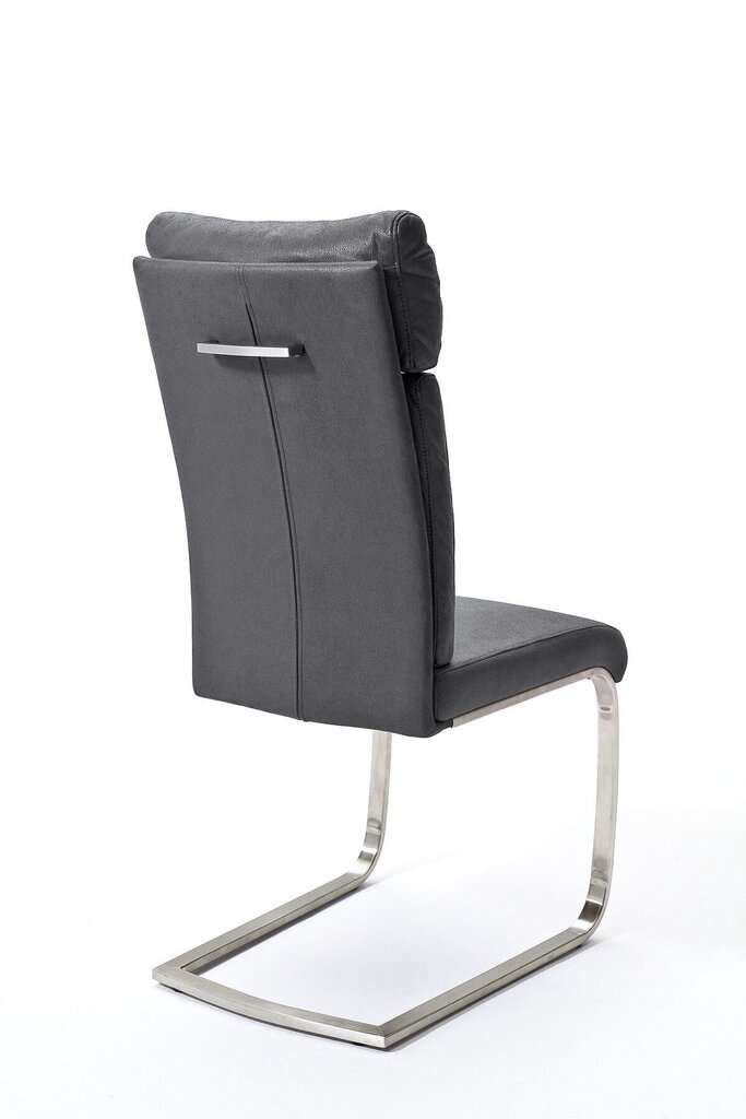 2-krēslu komplekts MC Akcent Rabea, pelēks цена и информация | Virtuves un ēdamistabas krēsli | 220.lv