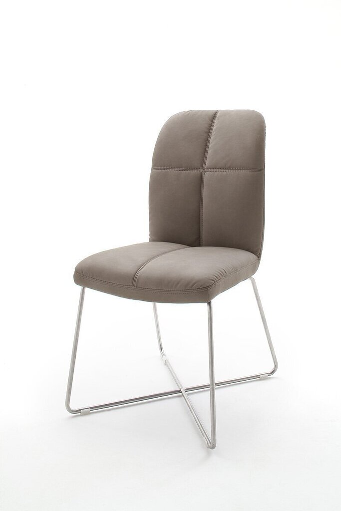 Krēsla kājas MC Akcent Tessera 2-2, nerūsējošā tērauda krāsas, 2 gab. цена и информация | Mēbeļu kājas | 220.lv
