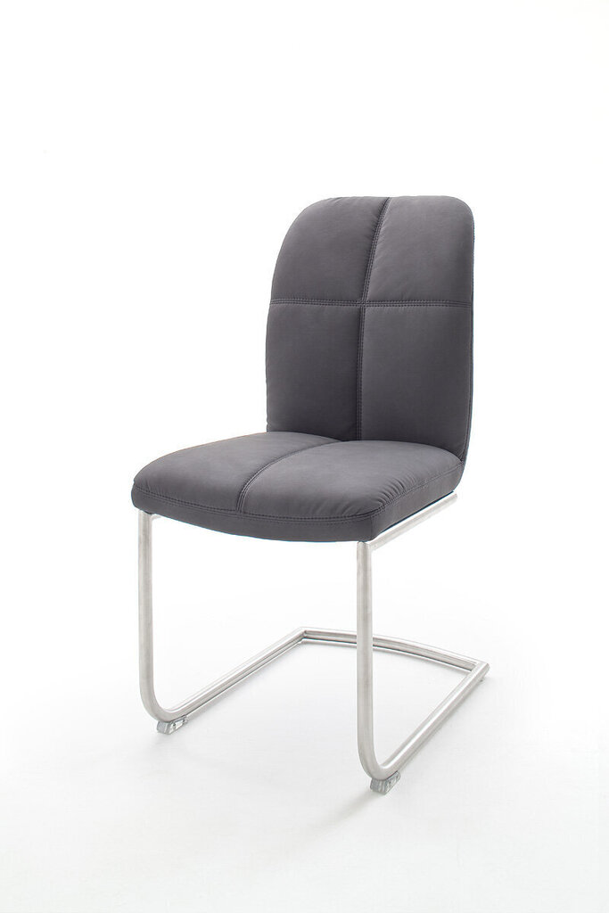Krēsla kājas MC Akcent Tessera 3-2, nerūsējošā tērauda krāsas, 2 gab. цена и информация | Mēbeļu kājas | 220.lv