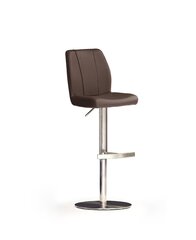 Барный-полубарный стул MC Akcent Naomi, коричневая эко кожа цена и информация | Стулья для кухни и столовой | 220.lv