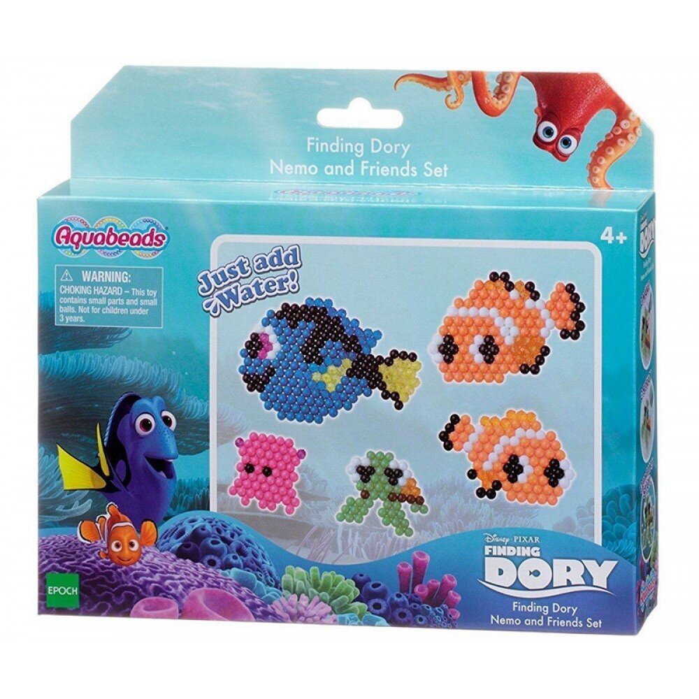 Aquabeads komplekts Meklējot Doriju - Nemo un draugi 30108 cena un informācija | Rotaļlietas meitenēm | 220.lv