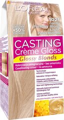 CASTING CRÈME GLOSS kopjoša daļēji noturīga matu krāsa, 1021 цена и информация | Краска для волос | 220.lv