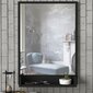 Spogulis Kalune Design Costa, melns цена и информация | Spoguļi | 220.lv