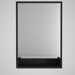 Зеркало Kalune Design Costa, черное цена и информация | Зеркальца | 220.lv