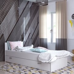 Кровать Kalune Design Sofia, 90x190 см, белая цена и информация | Кровати | 220.lv