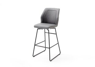 Комплект из 2 барных стульев MC Akcent Aberdeen 1, серый цена и информация | Стулья для кухни и столовой | 220.lv