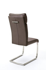2-krēslu komplekts MC Akcent Rabea, brūns cena un informācija | Virtuves un ēdamistabas krēsli | 220.lv
