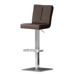 Барный-полубарный стул MC Akcent Bruni, коричневый цена и информация | Стулья для кухни и столовой | 220.lv