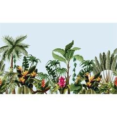 Fototapetes - Džungļu koki un ziedi cena un informācija | Fototapetes | 220.lv