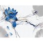 Fototapetes - Abstrakts zils zieds цена и информация | Fototapetes | 220.lv